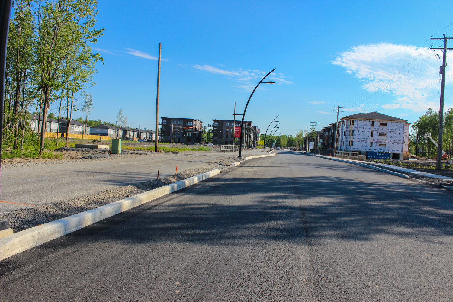 Route asphaltée - DMI La Prairie